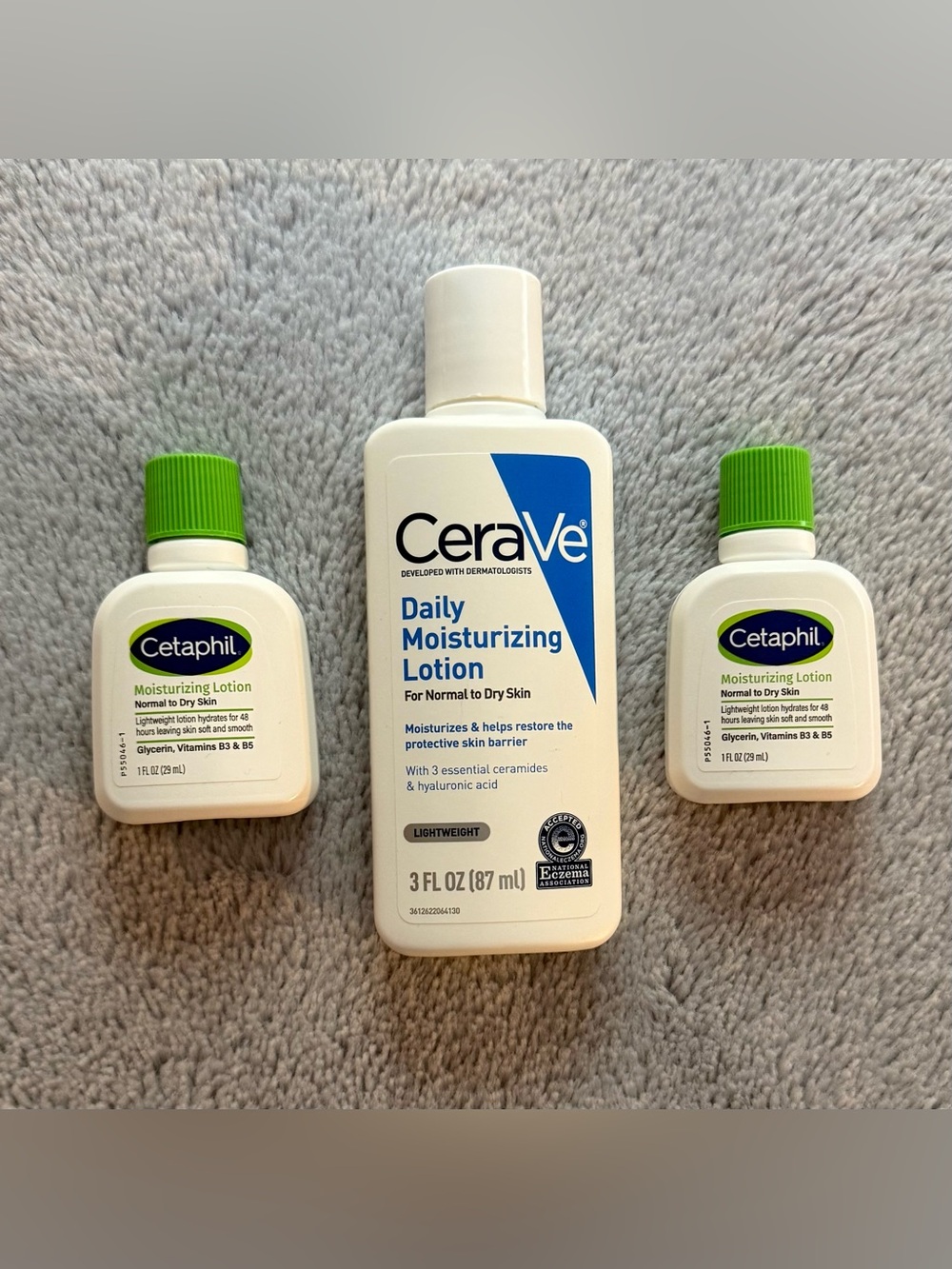 5/$25 🎆 NEW CeraVe/Cetaphil Drugstore Skincare Deluxe Sample Bundle